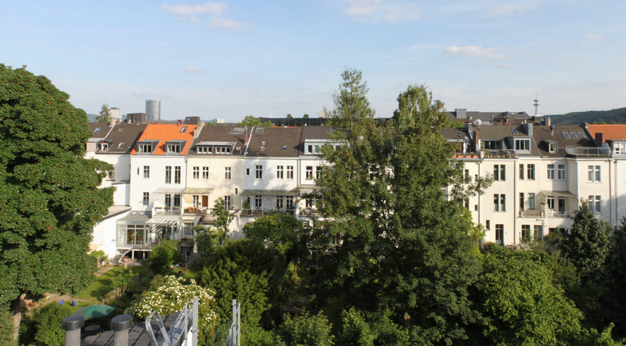 [:de]Blick in den Innenhof im Sommer [:en]View into the courtyard in summer [:ru]Вид во двор летом